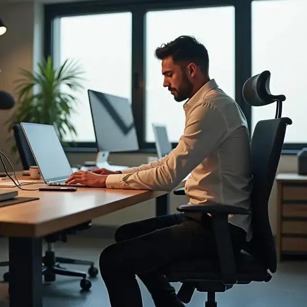 Como Identificar as Dores na Coluna por Má Postura no trabalho e Corrigir isso!