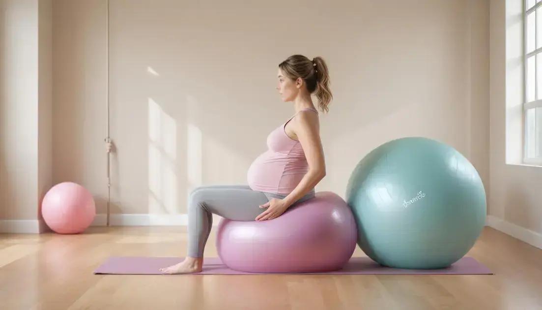  3. Equipamentos e Adaptações: O papel das bolas, faixas e acessórios no Pilates para gestantes para maximizar conforto e eficácia