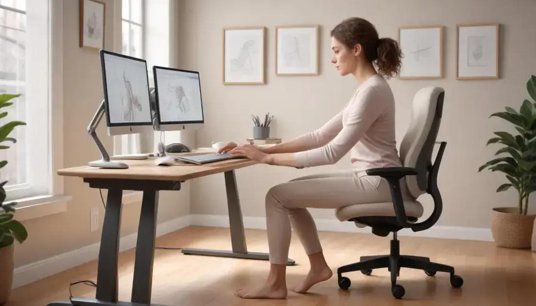  3. Como ajustar sua rotina e ambiente para prevenir desconfortos na coluna durante o dia a dia