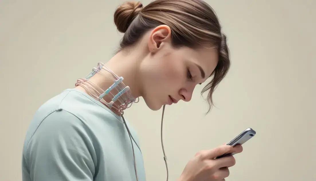 1. Entendendo a Cervicalgia: O que é e por que o celular pode ser um vilão para o seu pescoço